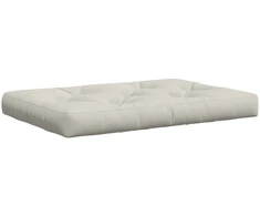 Pallet sėdynės pagalvėlė VIANEN 100% poliesteris Balta