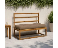 Pallet sėdynės pagalvėlė VIANEN 100% poliesteris Taupe