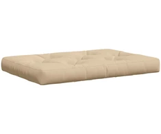 Pallet sėdynės pagalvėlė VIANEN 100% poliesteris Kreminė