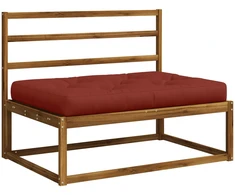 Pallet sėdynės pagalvėlė VIANEN 100% poliesteris Raudona