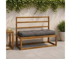 Pallet sėdynės pagalvėlė VIANEN 100% poliesteris Pilka
