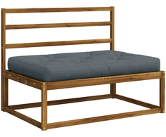 Pallet sėdynės pagalvėlė VIANEN 100% poliesteris Mėlyna