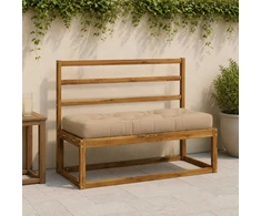 Pallet sėdynės pagalvėlė VIANEN 100% poliesteris Smėlio
