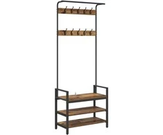 Paltas su lentyna Senas medis 75 x 34 x 184 cm Apdirbta mediena