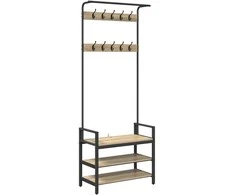 Paltas Sonoma ąžuolas 75 x 34 x 184 cm Apdirbta mediena