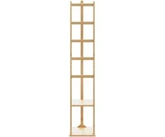 palto stovas su kabliukais ir lentynomis 38,5x30x156 cm