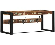 Paltų kabykla Daugiaspalvė 80x35x35cm Regeneruota medžio masyva