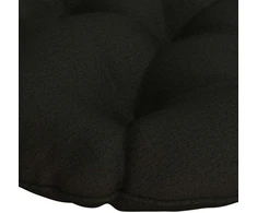 Papasan tipo pagalvė VIANEN 100% poliesteris Juoda