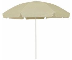 Paplūdimio skėtis nuo saulės, smėlio geltonos spalvos, 300cm