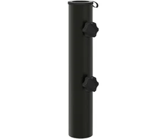 Parasolės stovo vamzdis 0.6kg Juoda Geležis for 40-50 mm Pole