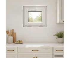 Bendras lango vidinis atspalvis baltas RISOR 50 x 45 cm