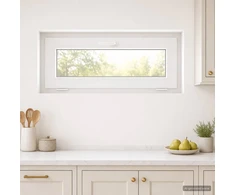Bendras lango vidinis atspalvis baltas RISOR 95 x 45 cm