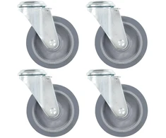 Pasukami ratukai, 4vnt., 100mm, tvirtinami varžtu