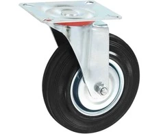 Pasukami ratukai su stabdžiais, 32 vnt., 125 mm