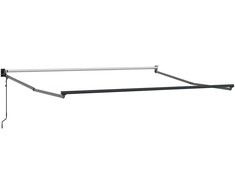 Traukiamas markizės rėmas Antracitas 350 x 250 cm Aliuminis