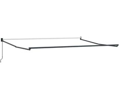 Traukiamas markizės rėmas Antracitas 500 × 300 cm Aliuminis
