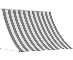 Pavėsinė Antracito ir baltos 200 x 150 cm
