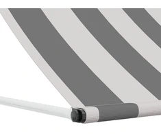 Pavėsinė Antracito ir baltos 400 x 150 cm