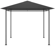 Pavėsinė, antracito spalvos, 3x3x2,7m, 180g/m²