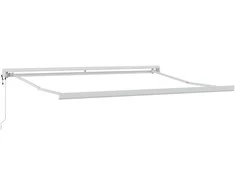 Markizės rėmas Balta 350 x 250 cm Aliuminis