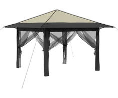 Paviljonas su 4 šoninėmis sienomis 3,3 x 3,3 m