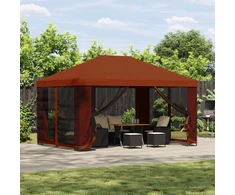 Paviljonas su šoninėmis sienelėmis 4 × 3 m Terakotos