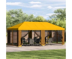 Paviljonas su šoninėmis sienelėmis 6 x 3 m Geltona
