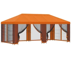 Paviljonas su šoninėmis sienelėmis 6 x 3 m Oranžinė