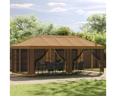 Paviljonas su šoninėmis sienelėmis 6 x 3 m Smėlio