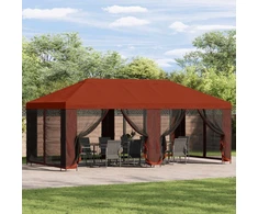 Paviljonas su šoninėmis sienelėmis 6 x 3 m Terakotos