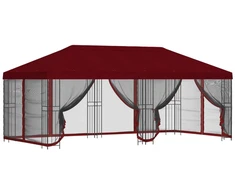 Paviljonas su šoninėmis sienelėmis 6 x 3 m Vyšninė