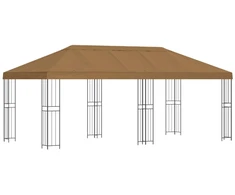 Paviljonas su šoninėmis sienelėmis 6 x 3 m Smėlio