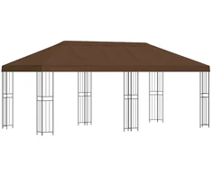 Paviljonas su šoninėmis sienelėmis 6 x 3 m Ruda