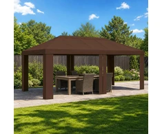 Paviljono uždanga 6 x 3 m Ruda Poliesteris 190 gsm