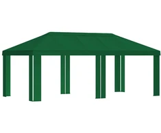 Paviljono uždanga 6 x 3 m Žalia Poliesteris 190 gsm