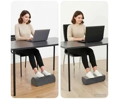 Pėdų atrama pagalvė Paprastas Pilka 42 x 18 x 13 cm PU putos