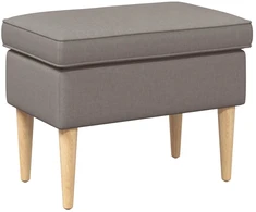 Pėdų staliukas Taupe 55 x 35 x 41 cm Poliesteris