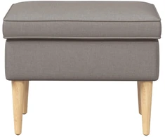Pėdų staliukas Taupe 55 x 35 x 41 cm Poliesteris