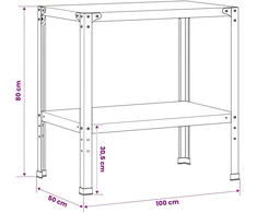 Persodinimo stalas 100 x 50 x 80 cm