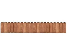 Pertvaros ritinys, rudas, 120cm, impregnuota pušies mediena