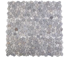 Akmeninės plytelės Pilka 30 x 30 cm Upės akmuo