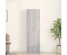 Spinta Pilkas Sonoma 55 x 25 x 189 cm Apdirbta mediena