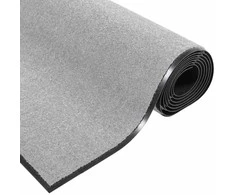 Durų kilimėlis Pilka ir juoda 120 x 250 cm 100% poliamidas