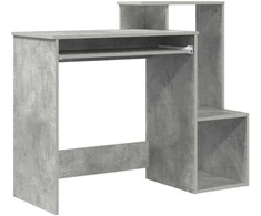 Stalas Betono pilka 106 x 41 x 88.5 cm Apdirbta mediena
