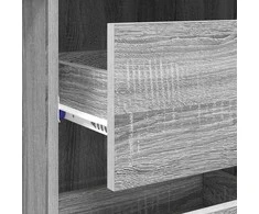 Stalas Pilkas Sonoma 90 x 37.5 x 75 cm Apdirbta mediena