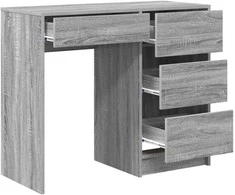Stalas Pilkas Sonoma 90 x 37.5 x 75 cm Apdirbta mediena