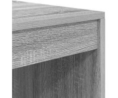 Stalas Pilkas Sonoma 90 x 50 x 76 cm