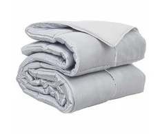 Pilna metų antklodė Sidabro 135 x 200 cm Satin ir mikropluoštas