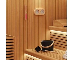 Saunos Priedų Rinkinys 4 pcs Juoda
