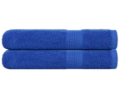 Rankšluostis Pirties rankšluosčiai, FROGN, 2 vnt., mėlyni, 80x200 cm, 360 g/m²